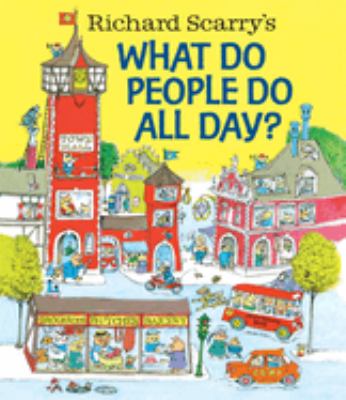 What do people do all day? Book cover