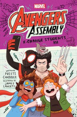 Avengers assembly. 3 X-change students 101 Book cover