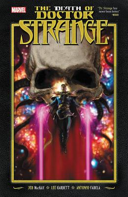 The death of Doctor Strange Book cover