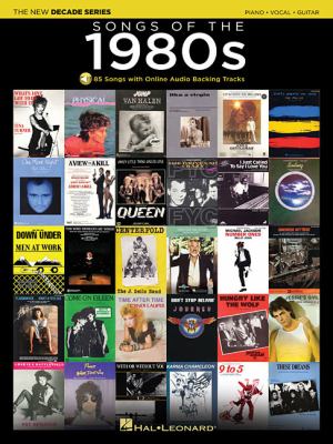 Songs of the 1980s : 81 songs with online backing tracks Book cover