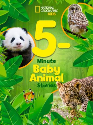 5-minute baby animal stories. Book cover