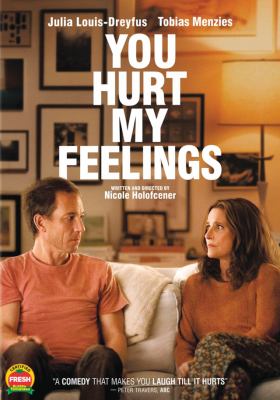 You hurt my feelings Book cover