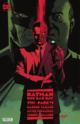 Batman, one bad day. Two-Face. A great men Book cover