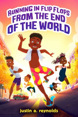 Running in flip-flops from the end of the world Book cover