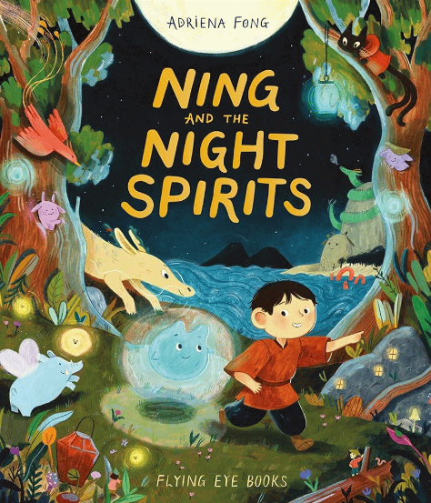Ning and the night spirits Book cover